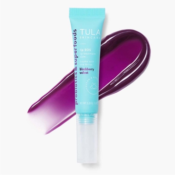 Tula Other - 🆕TULA Lip SOS BlackBerry Velvet Lip Treatment Gloss